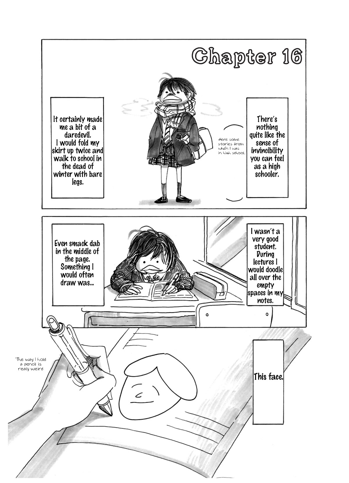 Paru's Graffiti Chapter 16 page 1 - Chapter 16: The Face You Can Draw on Six Surfaces
