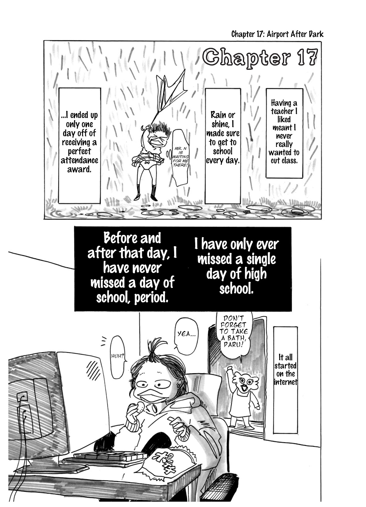 Paru's Graffiti Chapter 17 page 1 - Chapter 17: Airport After Dark