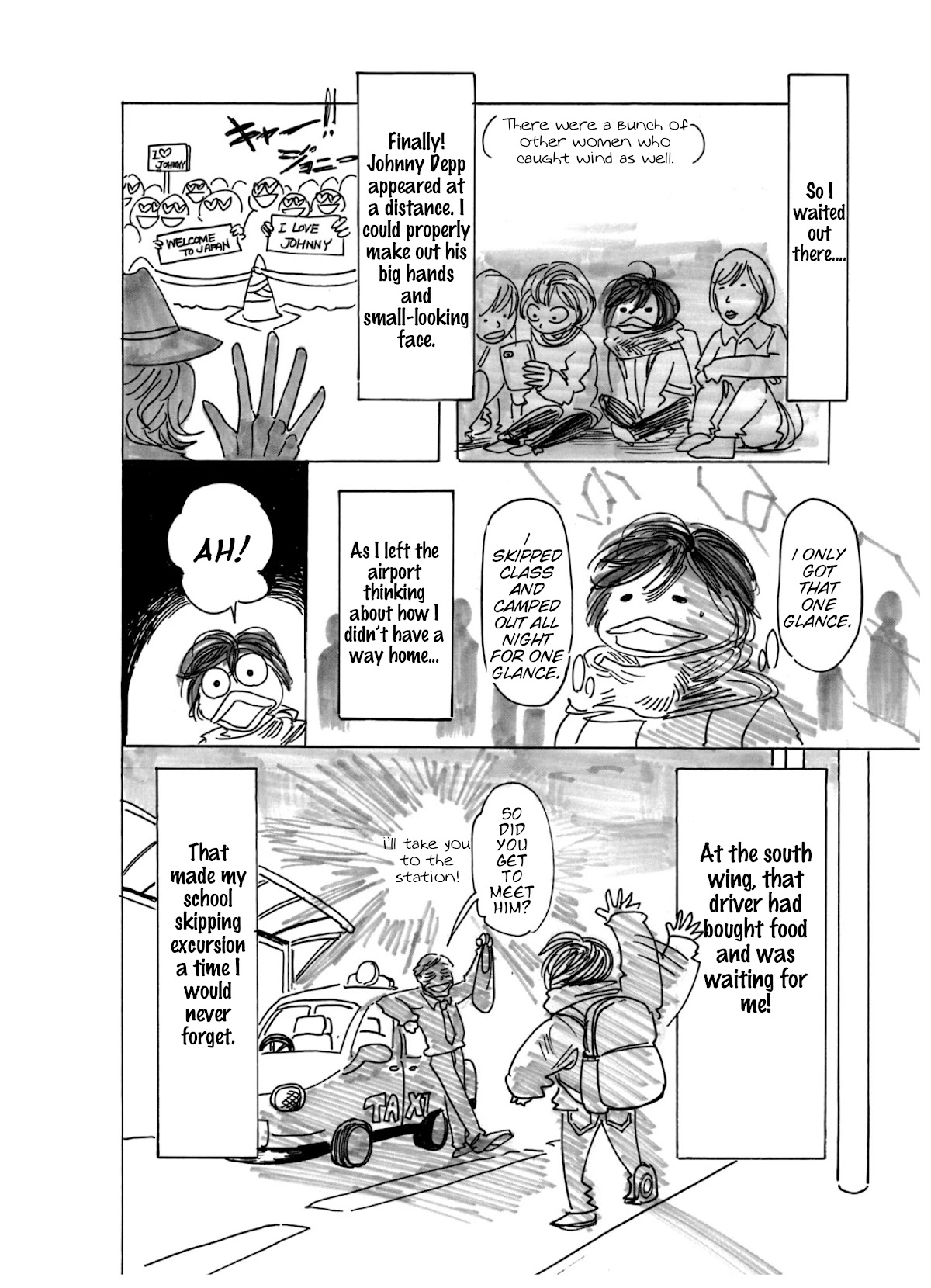 Paru's Graffiti Chapter 17 page 4 - Chapter 17: Airport After Dark