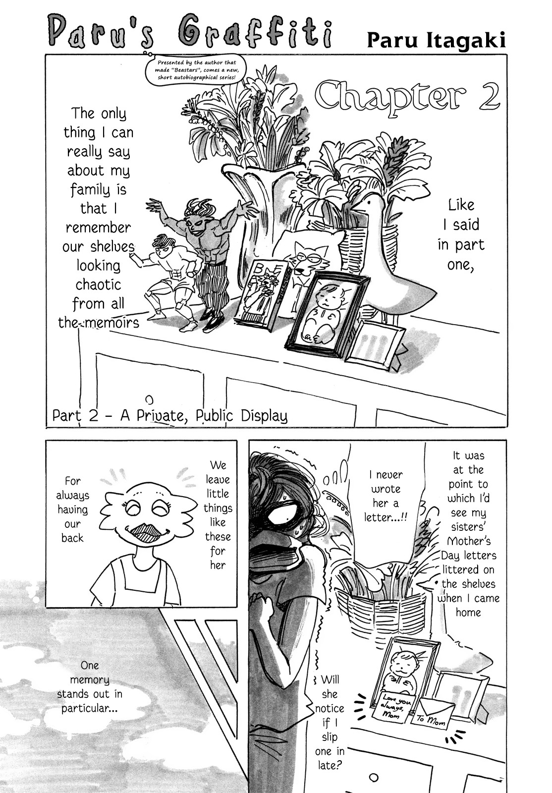 Paru's Graffiti Chapter 2 page 2 - Chapter 2: A Private, Public Display