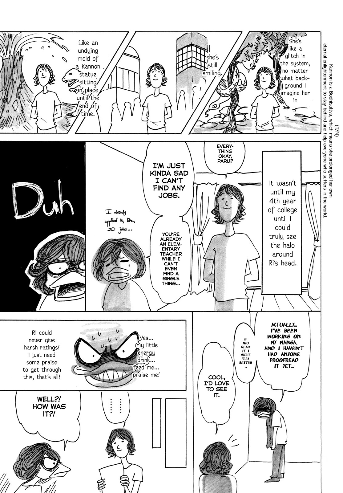 Paru's Graffiti Chapter 3 page 4 - Chapter 3: A Buddha in the House
