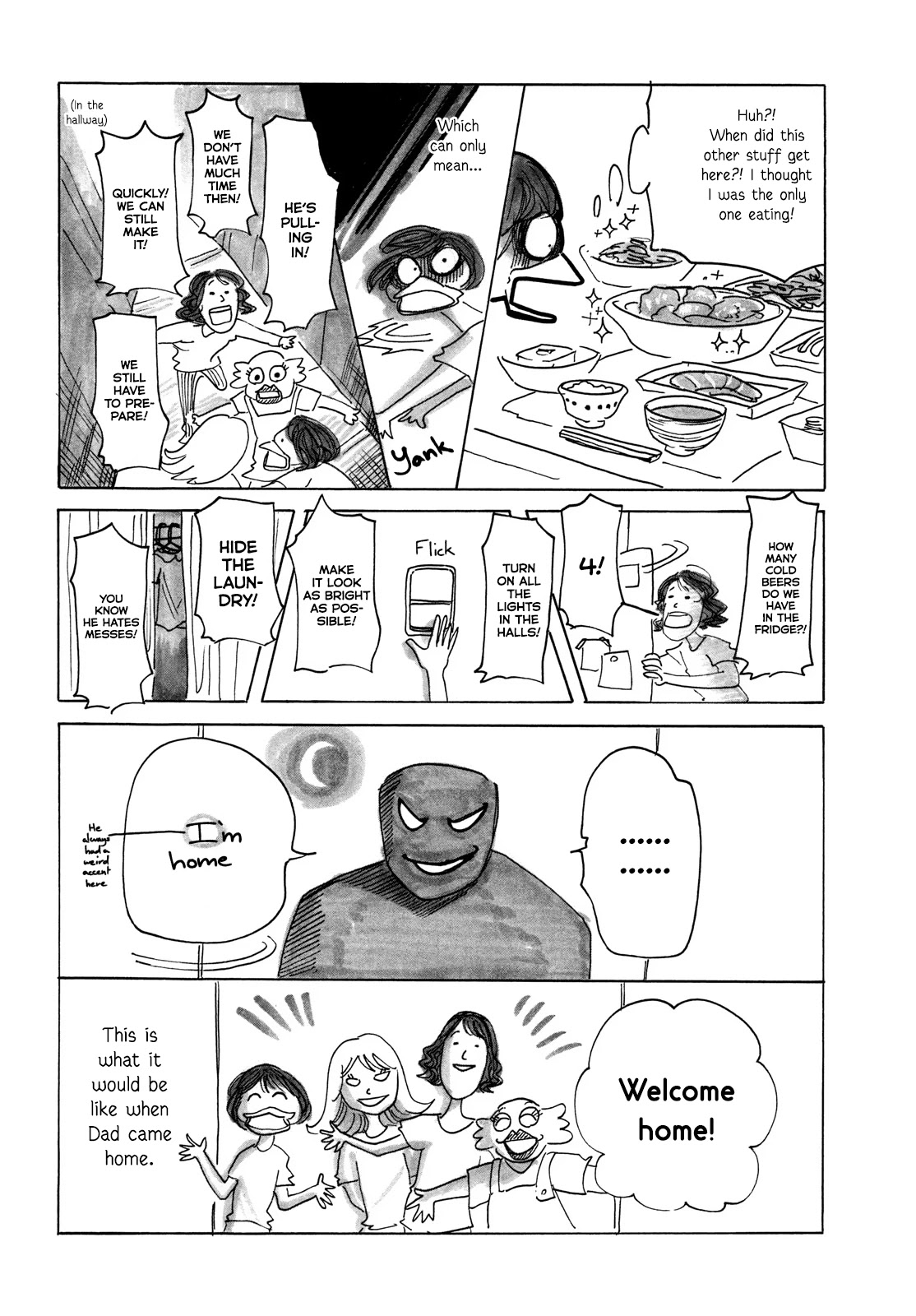 Paru's Graffiti Chapter 5 page 3 - Chapter 5: A Bowl of Soup and Two Beers for a Feast