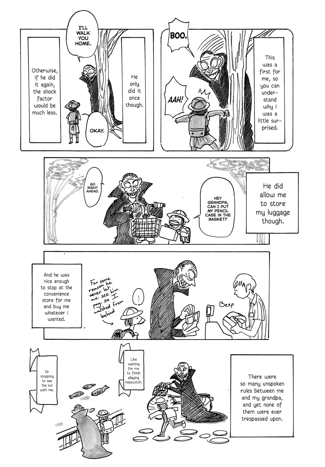 Paru's Graffiti Chapter 8 page 3 - Chapter 8: A Contract with Dracula