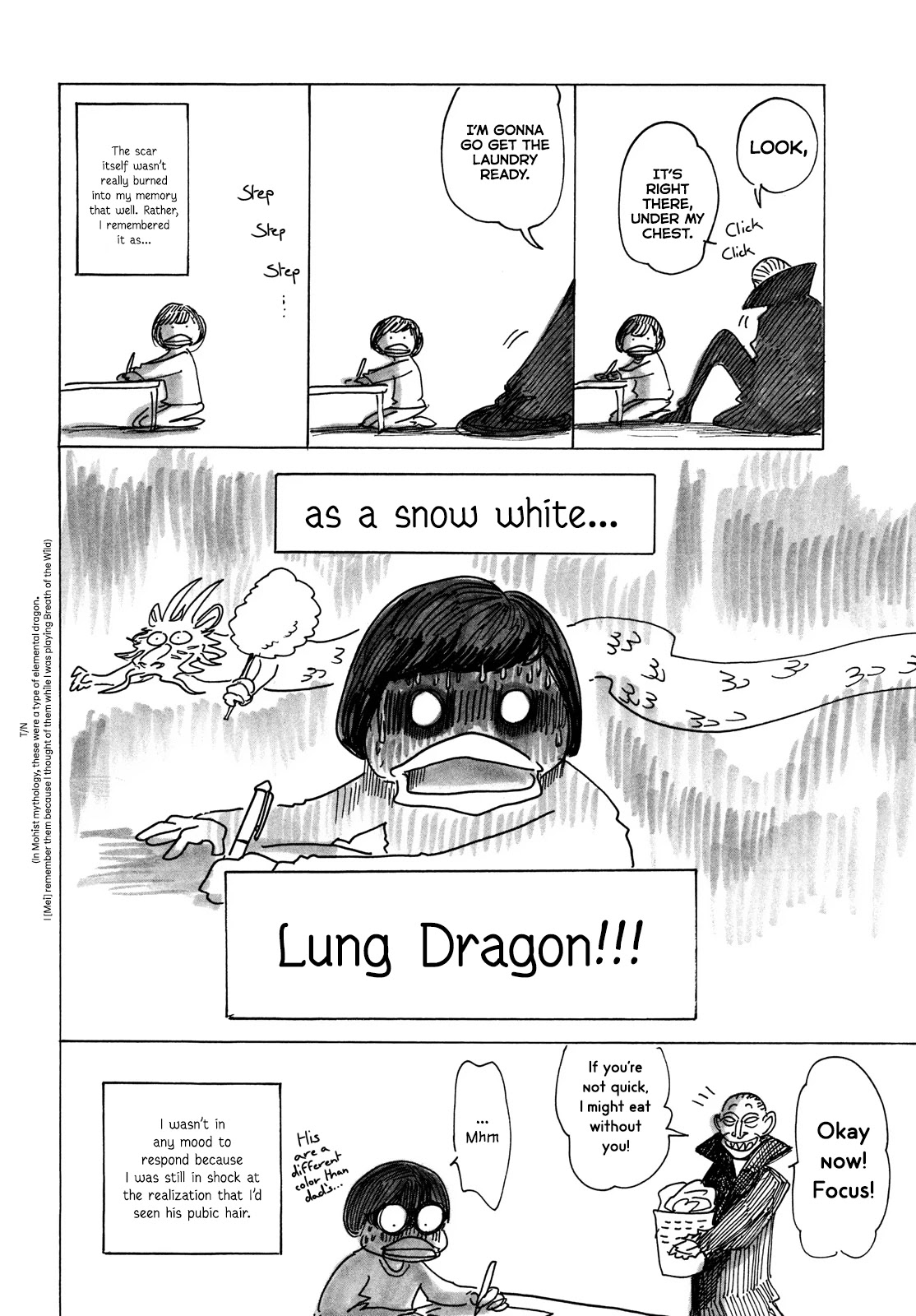 Paru's Graffiti Chapter 8 page 5 - Chapter 8: A Contract with Dracula