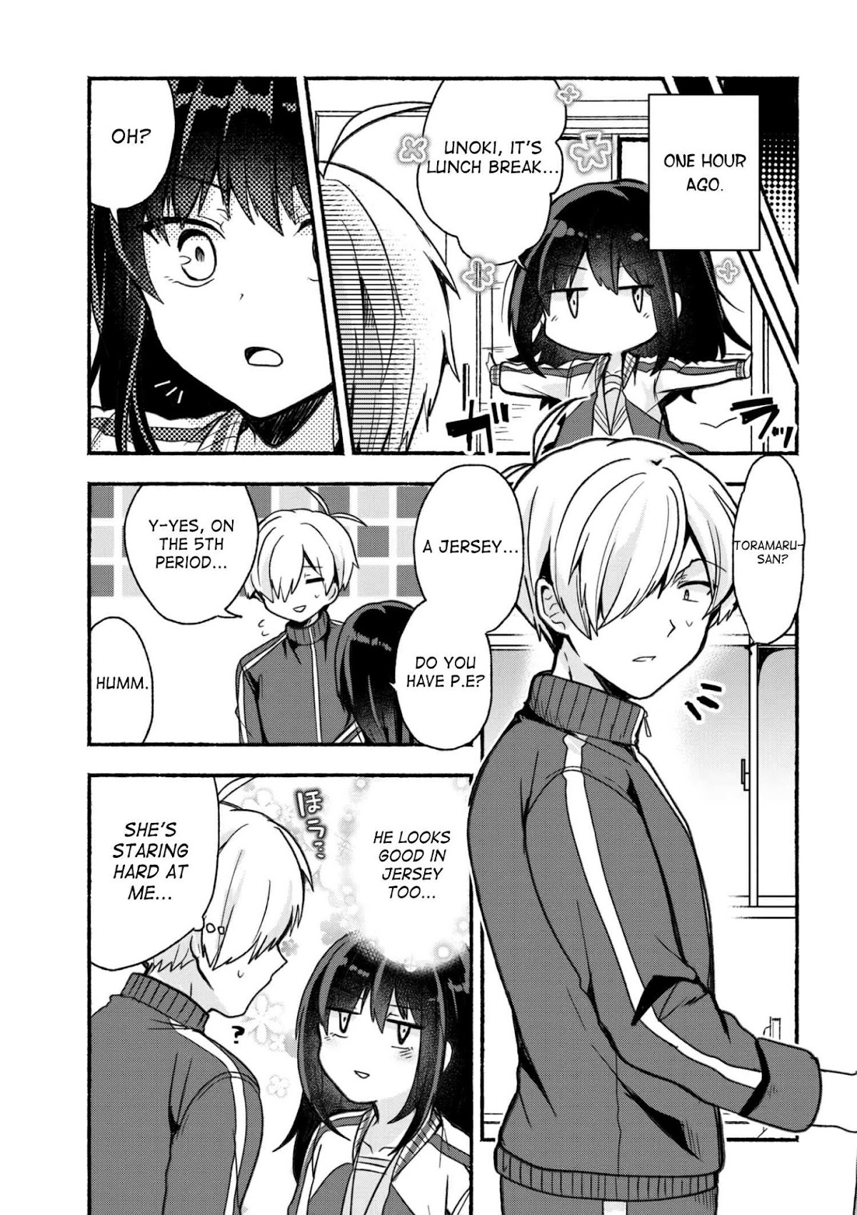 Pashiri na Boku to Koi suru Banchou-san Chapter 13 page 4 - Chapter 13