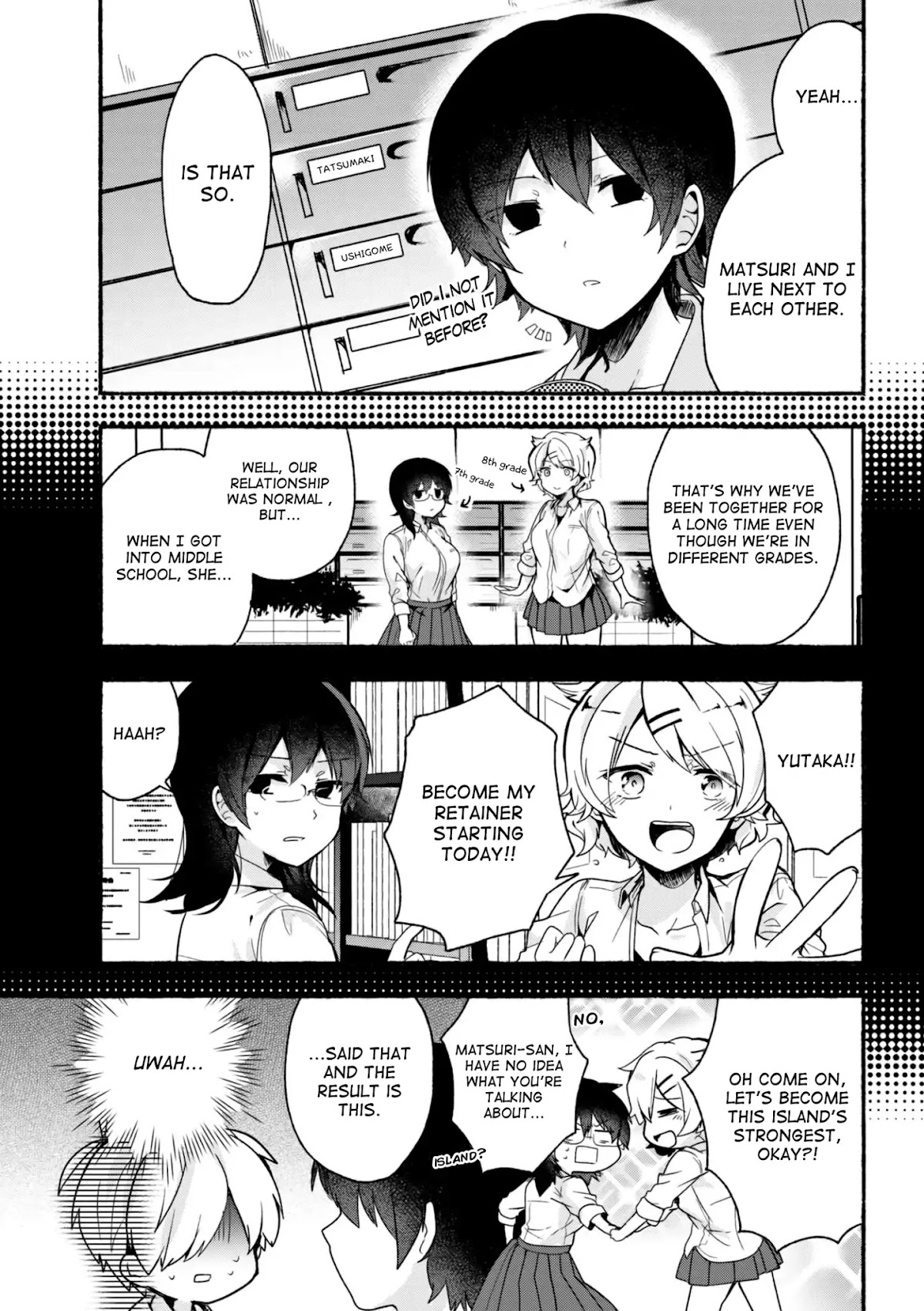 Pashiri na Boku to Koi suru Banchou-san Chapter 14 page 4 - Chapter 14