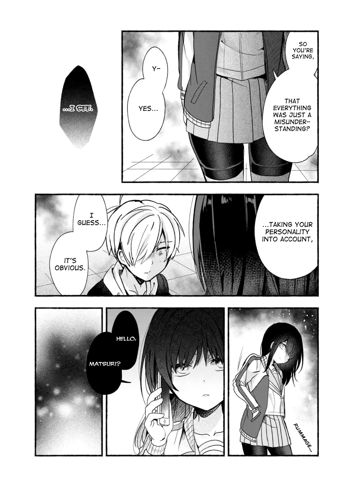 Pashiri na Boku to Koi suru Banchou-san Chapter 17 page 6 - Chapter 17