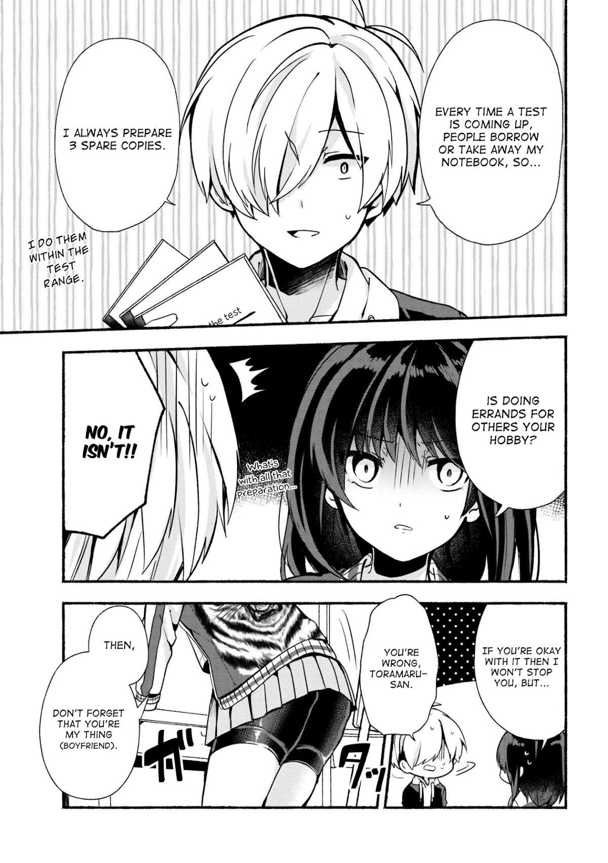 Pashiri na Boku to Koi suru Banchou-san Chapter 19 page 6 - Chapter 19