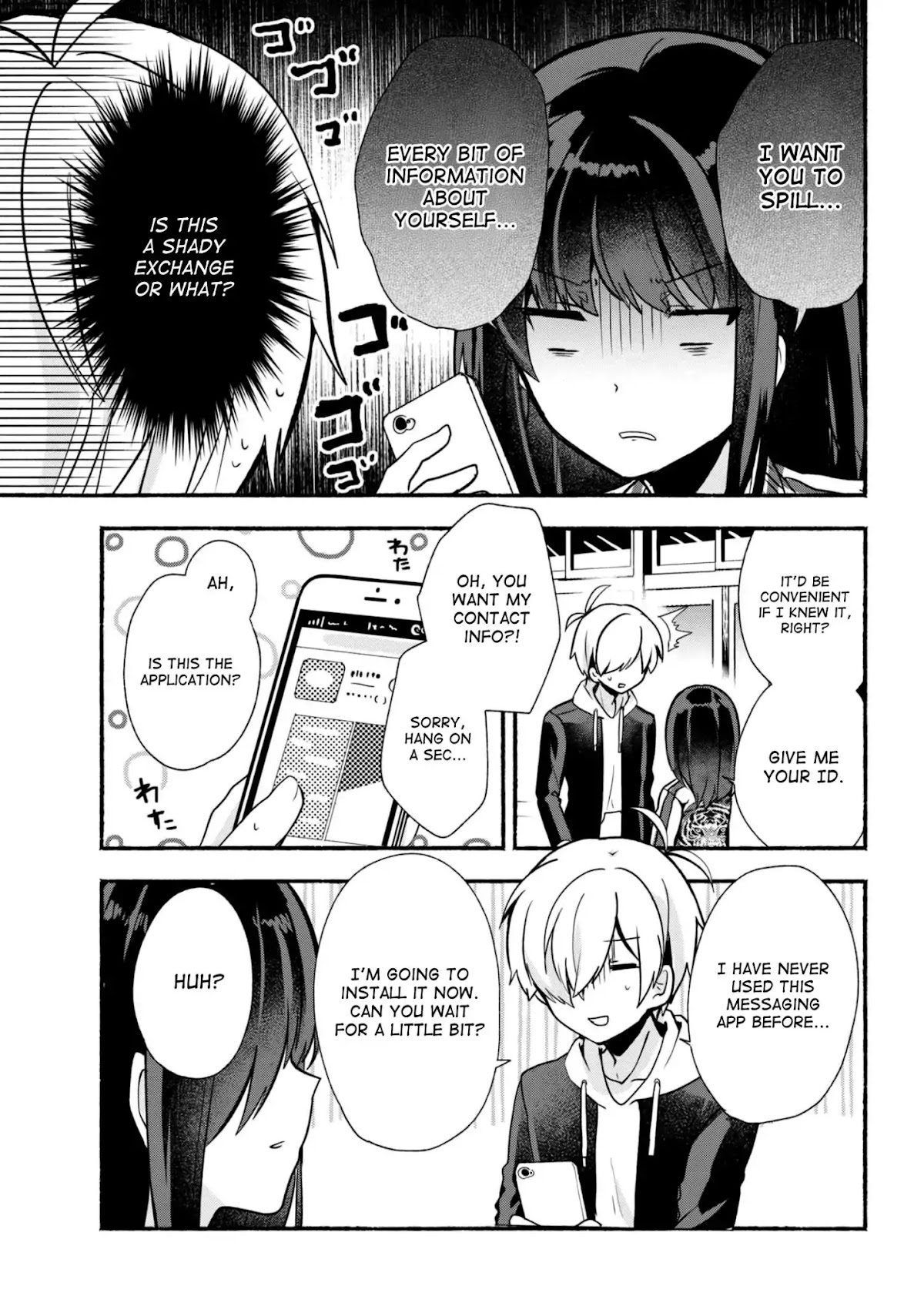 Pashiri na Boku to Koi suru Banchou-san Chapter 20 page 6 - Chapter 20