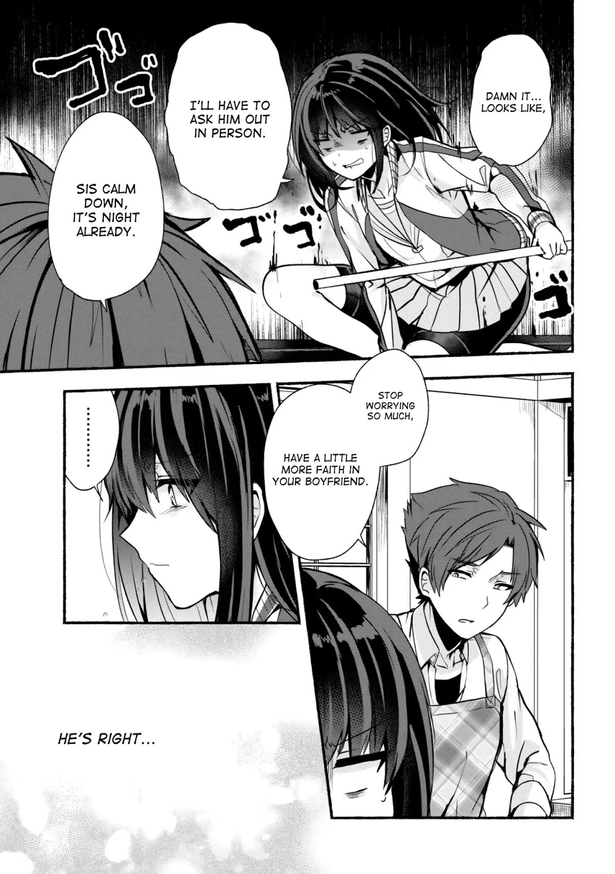 Pashiri na Boku to Koi suru Banchou-san Chapter 21 page 8 - Chapter 21