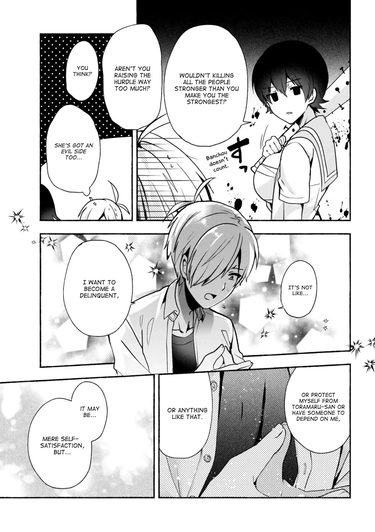 Pashiri na Boku to Koi suru Banchou-san Chapter 28 page 10 - Chapter 28