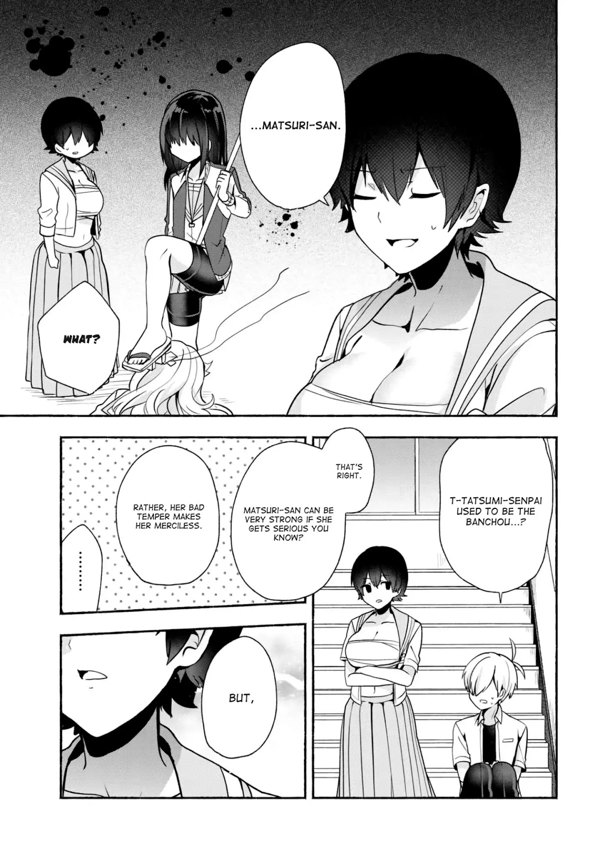 Pashiri na Boku to Koi suru Banchou-san Chapter 28 page 8 - Chapter 28
