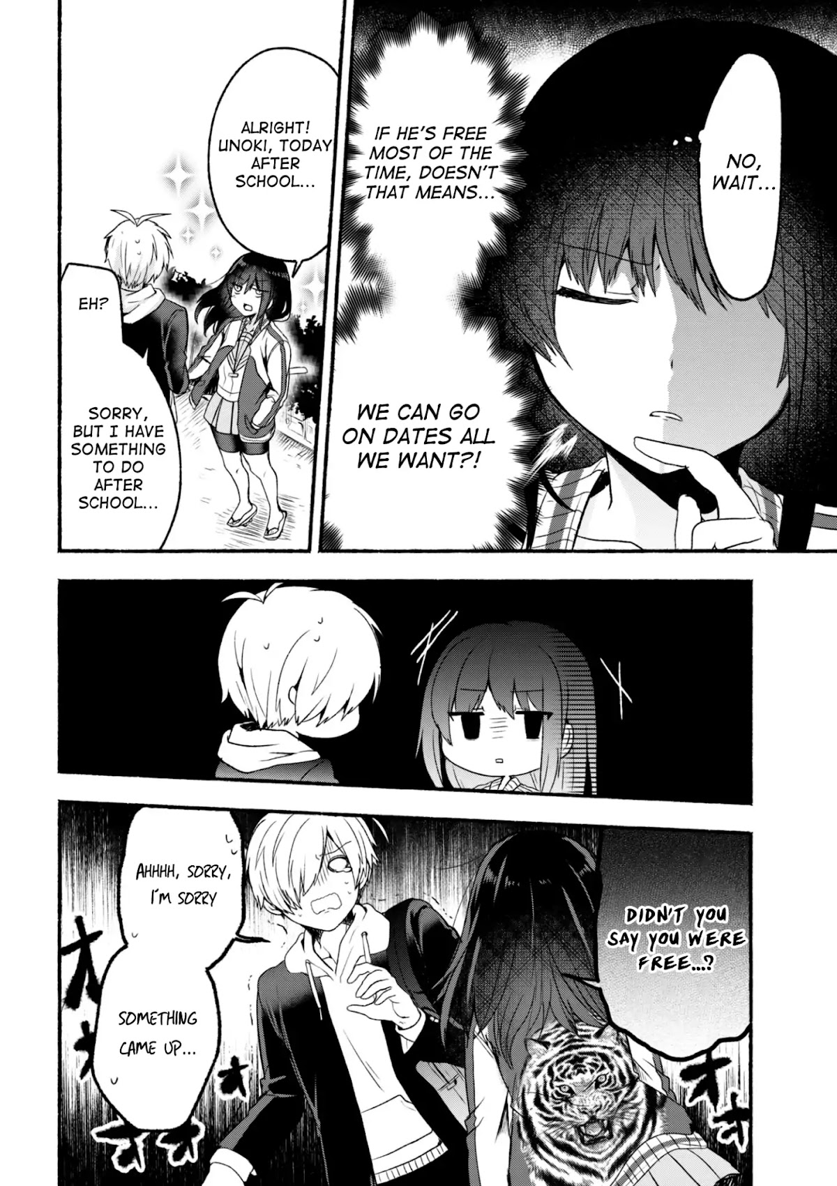 Pashiri na Boku to Koi suru Banchou-san Chapter 3 page 4 - Chapter 3