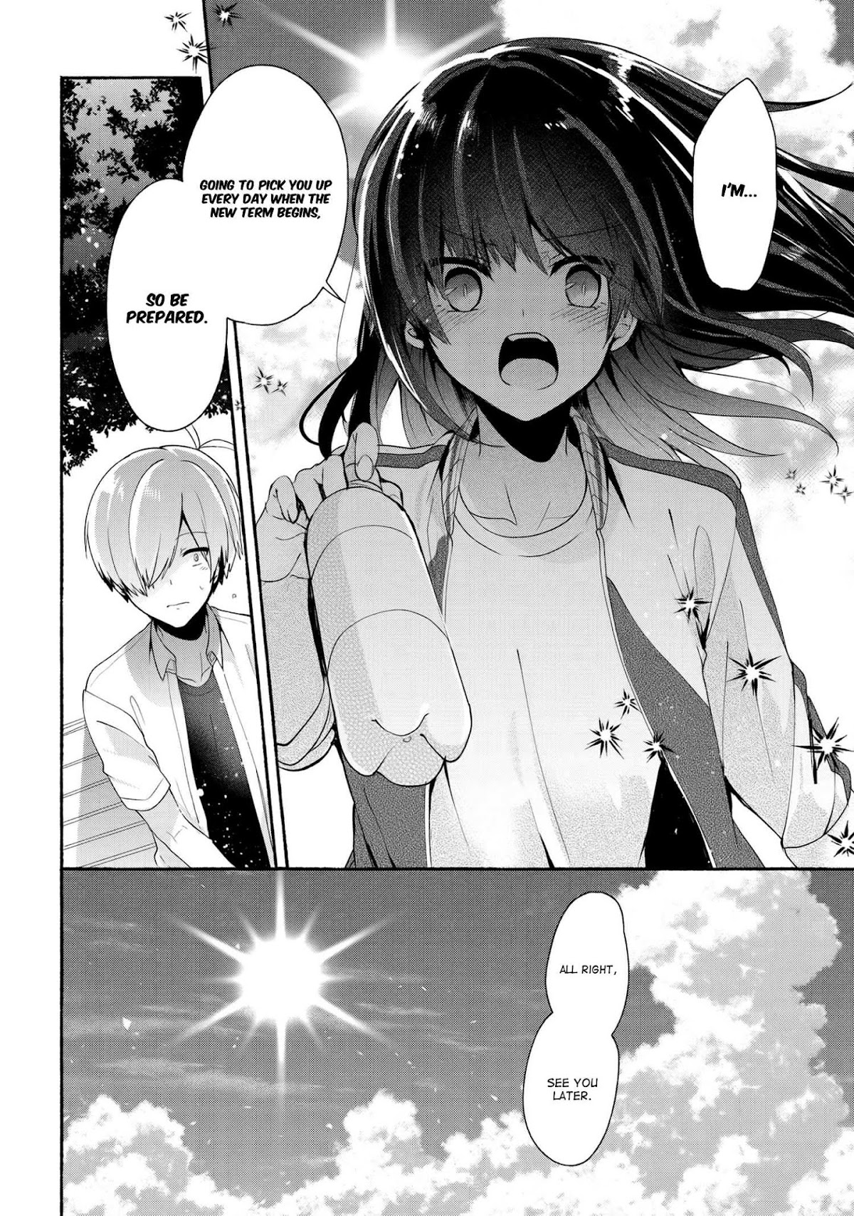 Pashiri na Boku to Koi suru Banchou-san Chapter 33 page 11 - Chapter 33