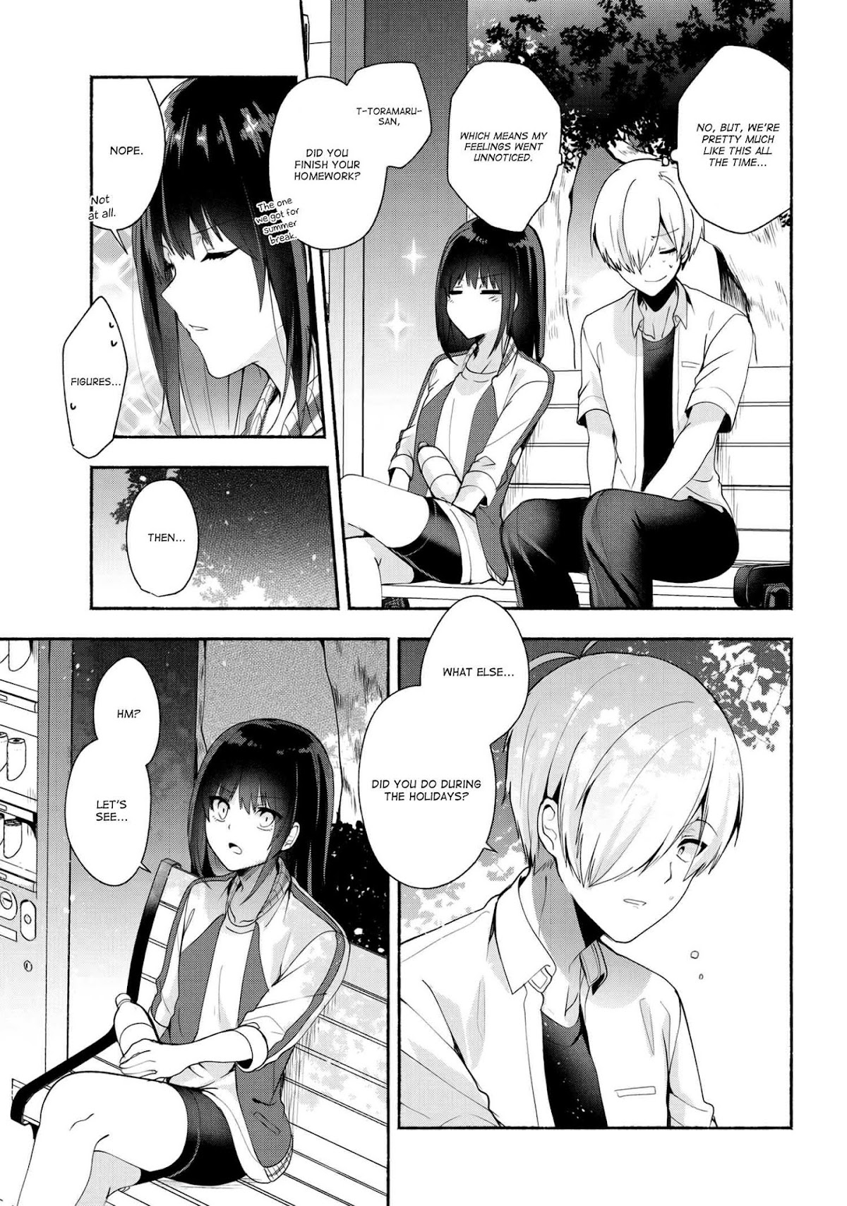 Pashiri na Boku to Koi suru Banchou-san Chapter 33 page 6 - Chapter 33