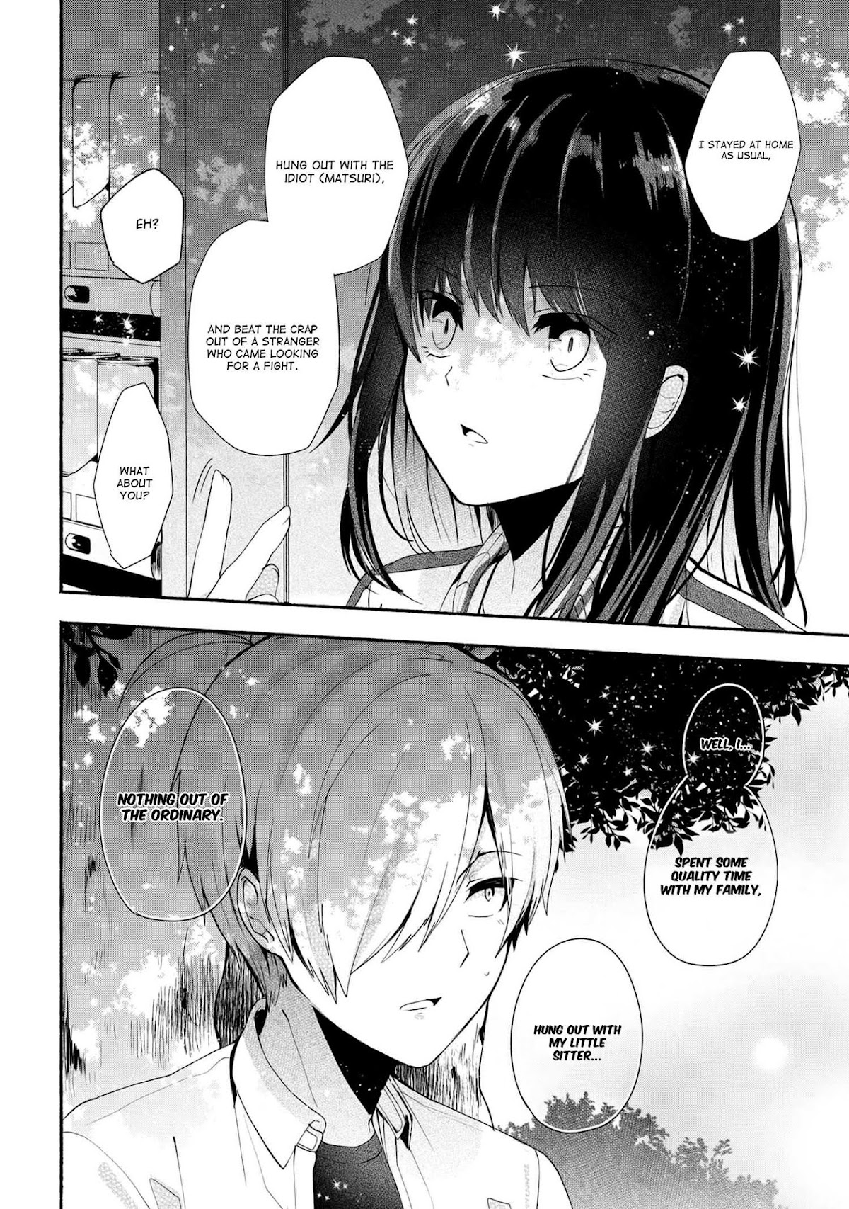 Pashiri na Boku to Koi suru Banchou-san Chapter 33 page 7 - Chapter 33