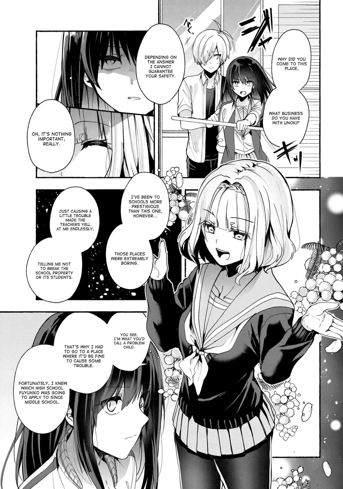 Pashiri na Boku to Koi suru Banchou-san Chapter 34 page 12 - Chapter 34