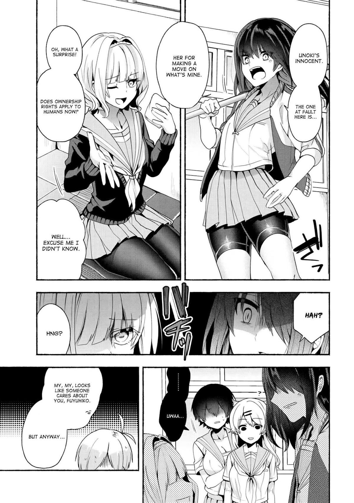 Pashiri na Boku to Koi suru Banchou-san Chapter 35 page 11 - Chapter 35