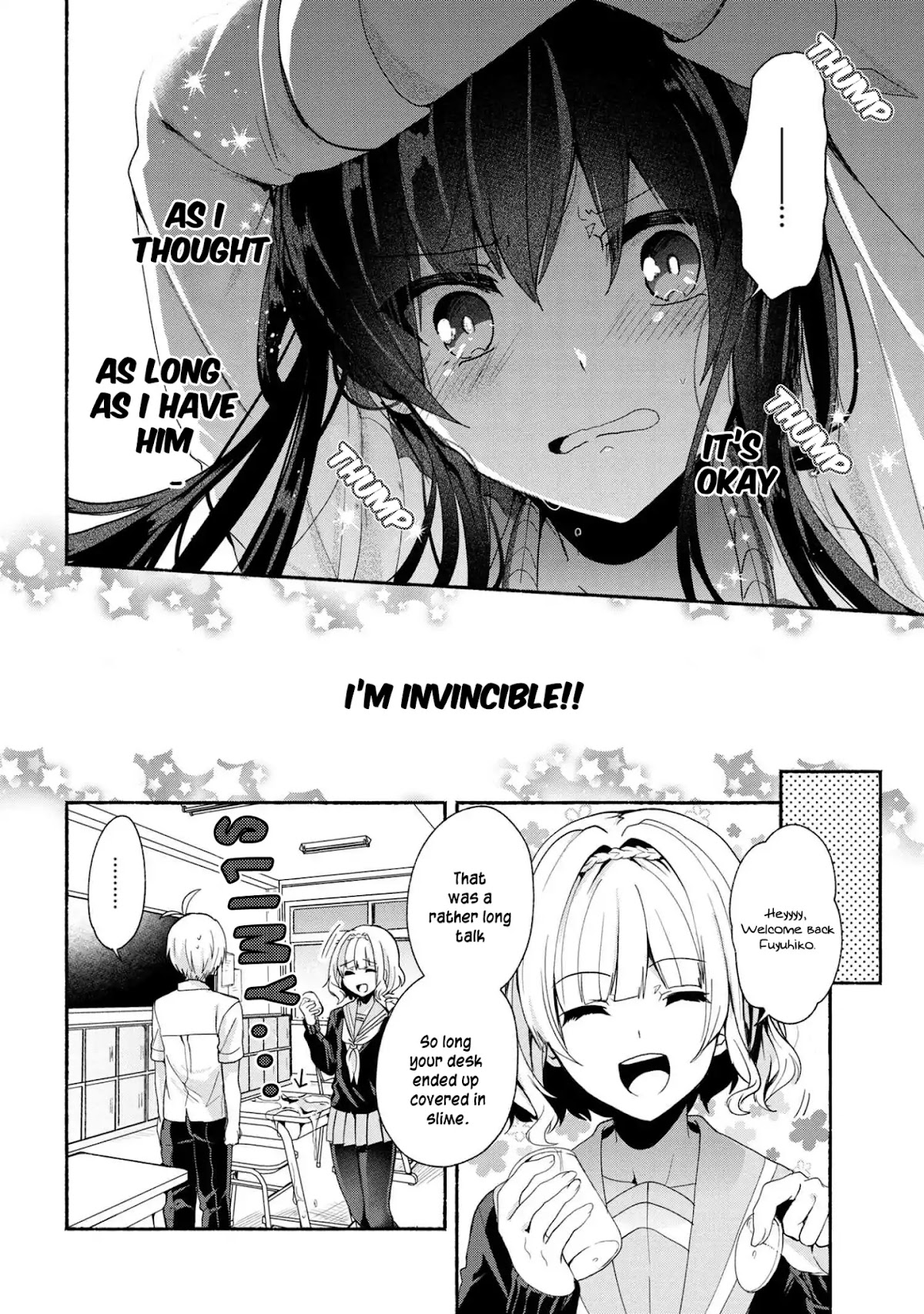 Pashiri na Boku to Koi suru Banchou-san Chapter 36 page 17 - Chapter 36