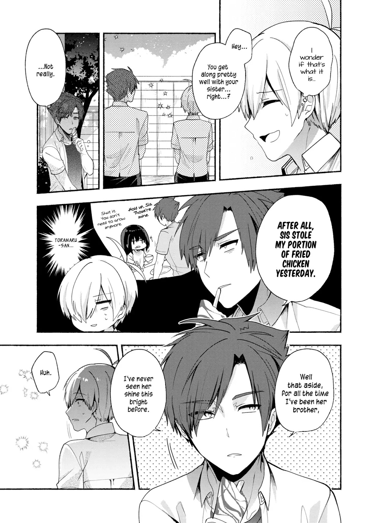 Pashiri na Boku to Koi suru Banchou-san Chapter 37 page 10 - Chapter 37