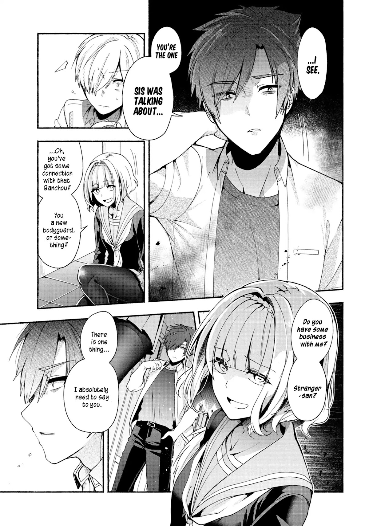 Pashiri na Boku to Koi suru Banchou-san Chapter 37 page 8 - Chapter 37