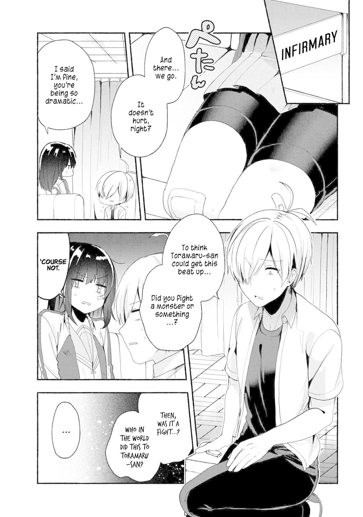 Pashiri na Boku to Koi suru Banchou-san Chapter 42 page 4 - Chapter 42