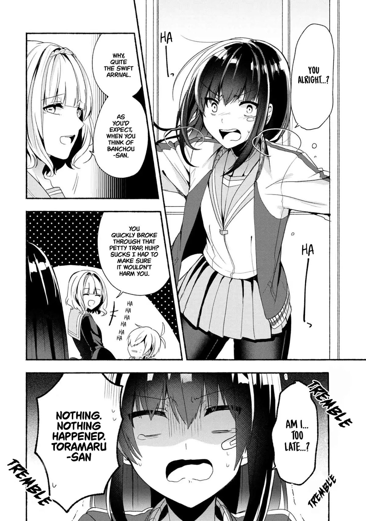 Pashiri na Boku to Koi suru Banchou-san Chapter 43 page 11 - Chapter 43