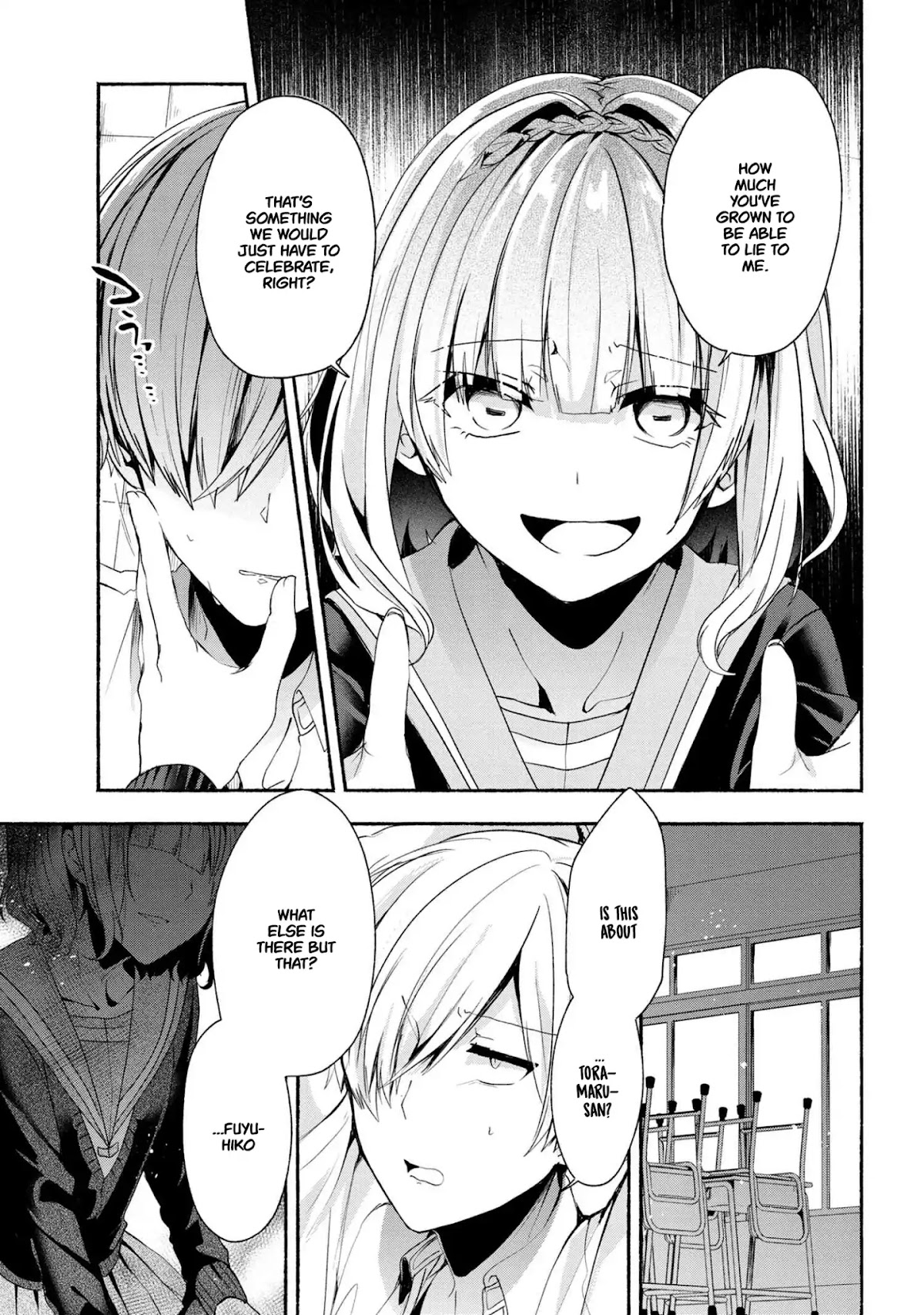 Pashiri na Boku to Koi suru Banchou-san Chapter 43 page 6 - Chapter 43