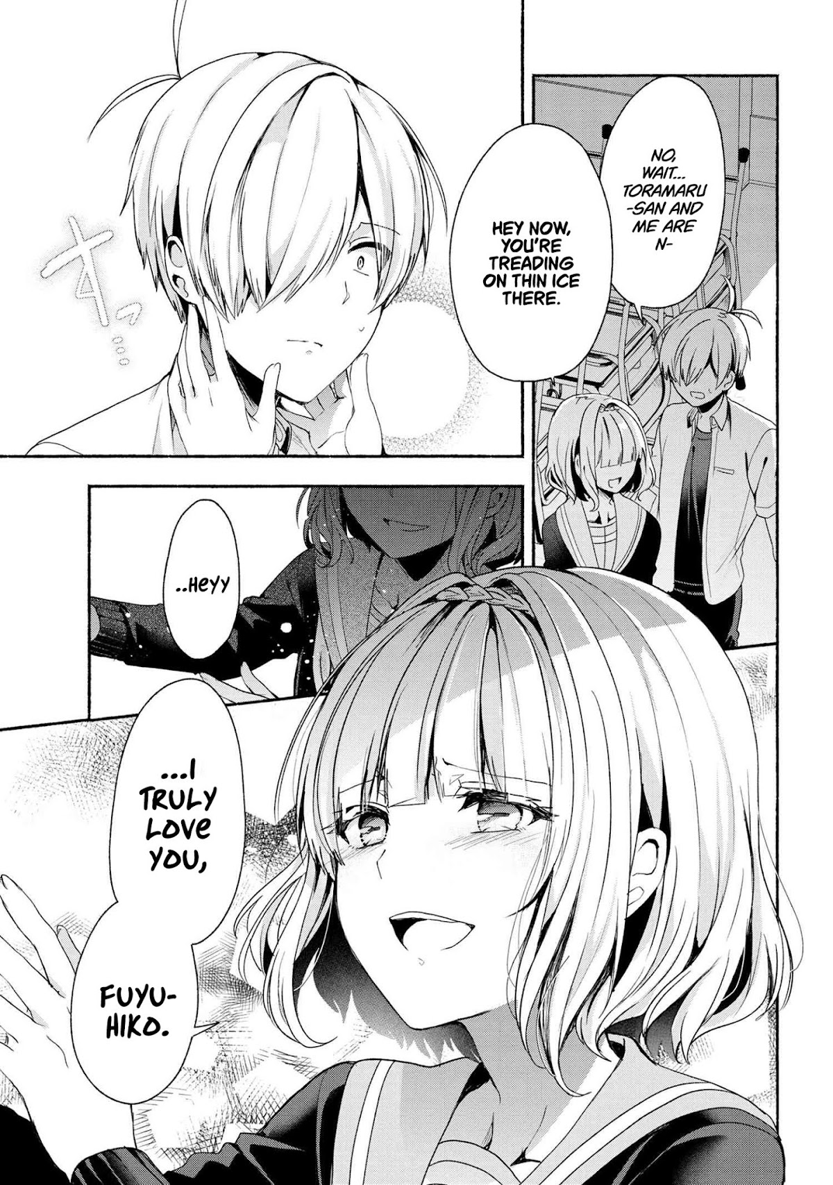 Pashiri na Boku to Koi suru Banchou-san Chapter 44 page 8 - Chapter 44