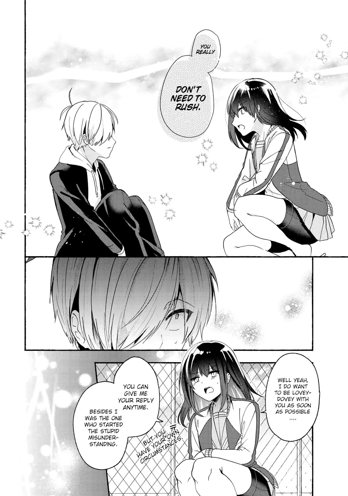 Pashiri na Boku to Koi suru Banchou-san Chapter 48 page 11 - Chapter 48
