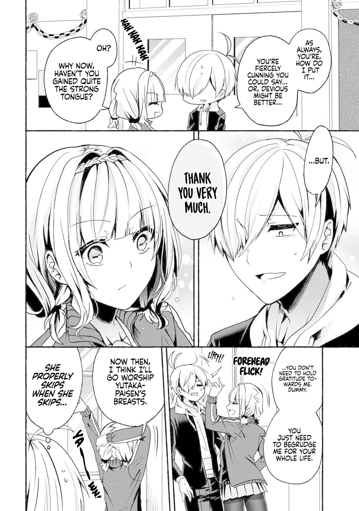 Pashiri na Boku to Koi suru Banchou-san Chapter 55 page 11 - Chapter 55