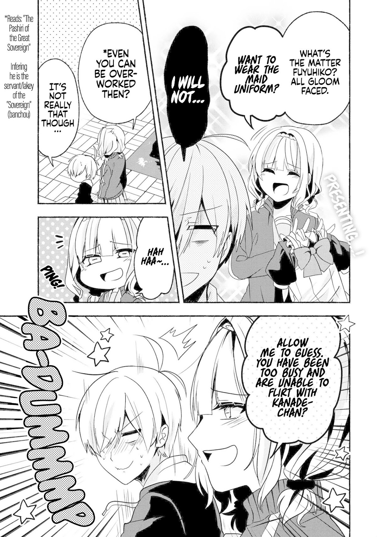 Pashiri na Boku to Koi suru Banchou-san Chapter 55 page 8 - Chapter 55