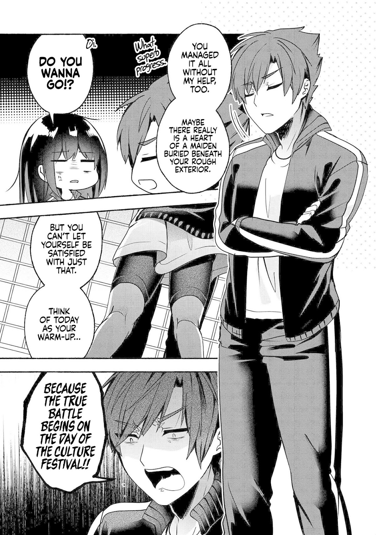 Pashiri na Boku to Koi suru Banchou-san Chapter 57 page 14 - Chapter 57