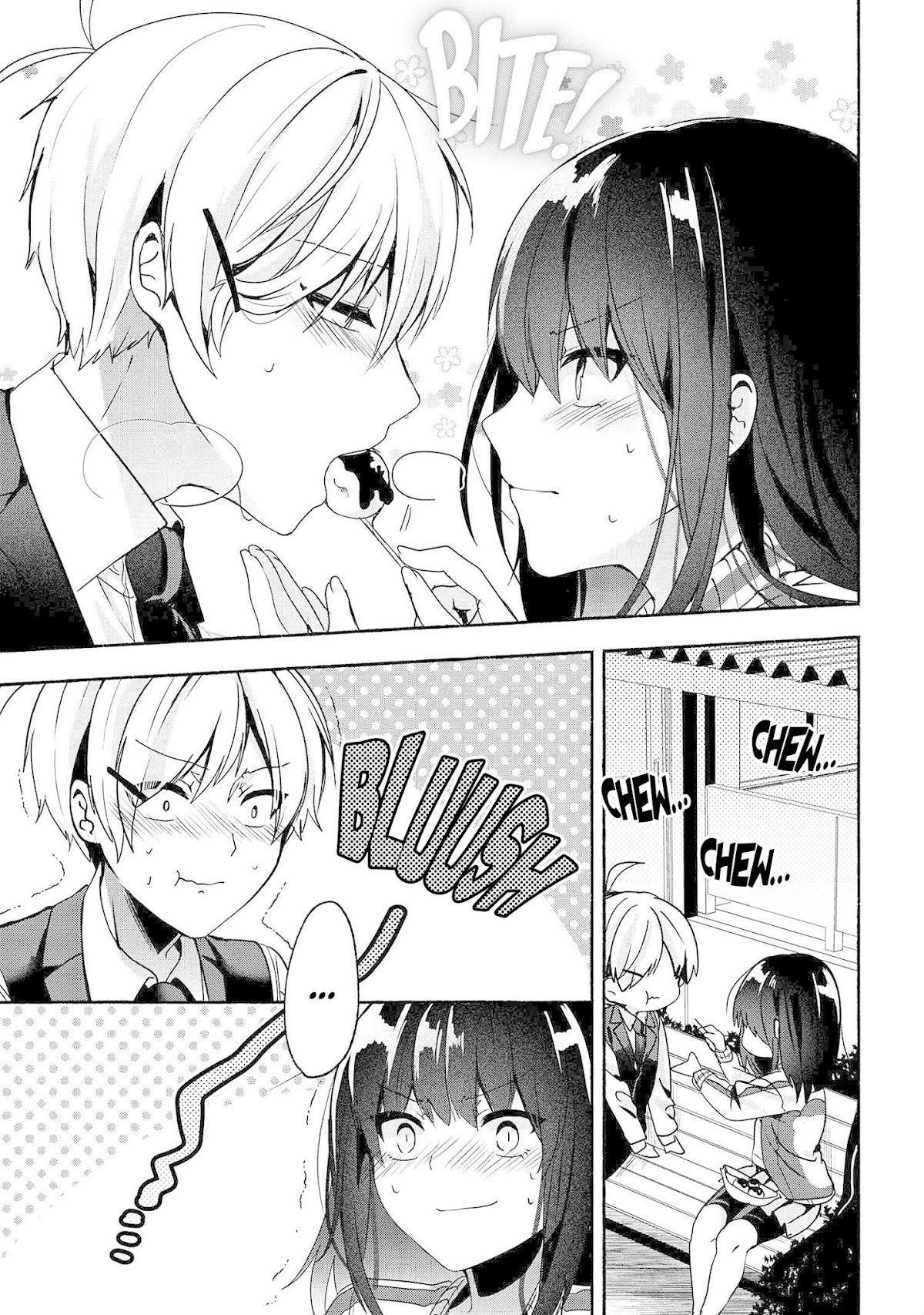 Pashiri na Boku to Koi suru Banchou-san Chapter 58 page 12 - Chapter 58