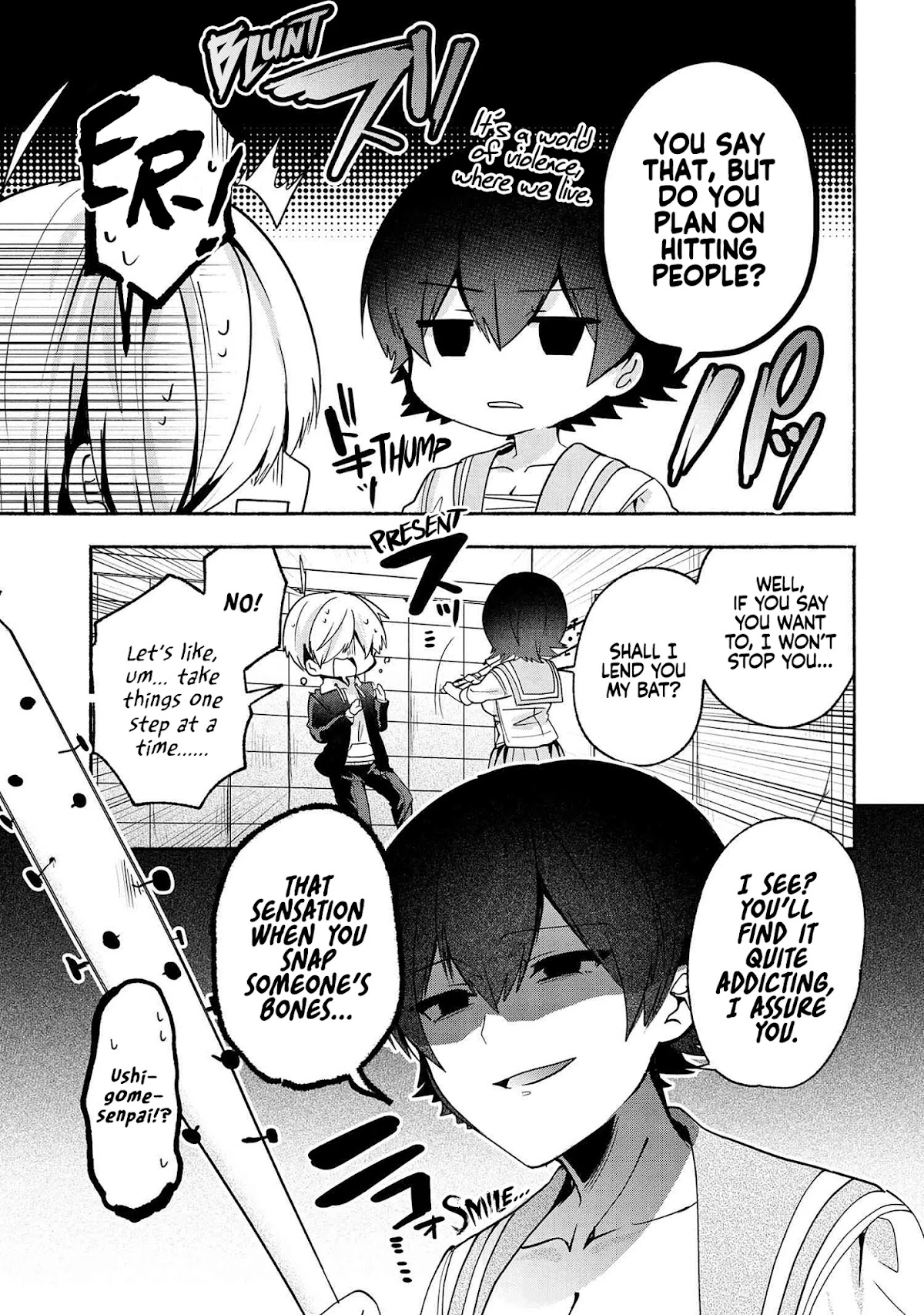 Pashiri na Boku to Koi suru Banchou-san Chapter 61 page 10 - Chapter 61