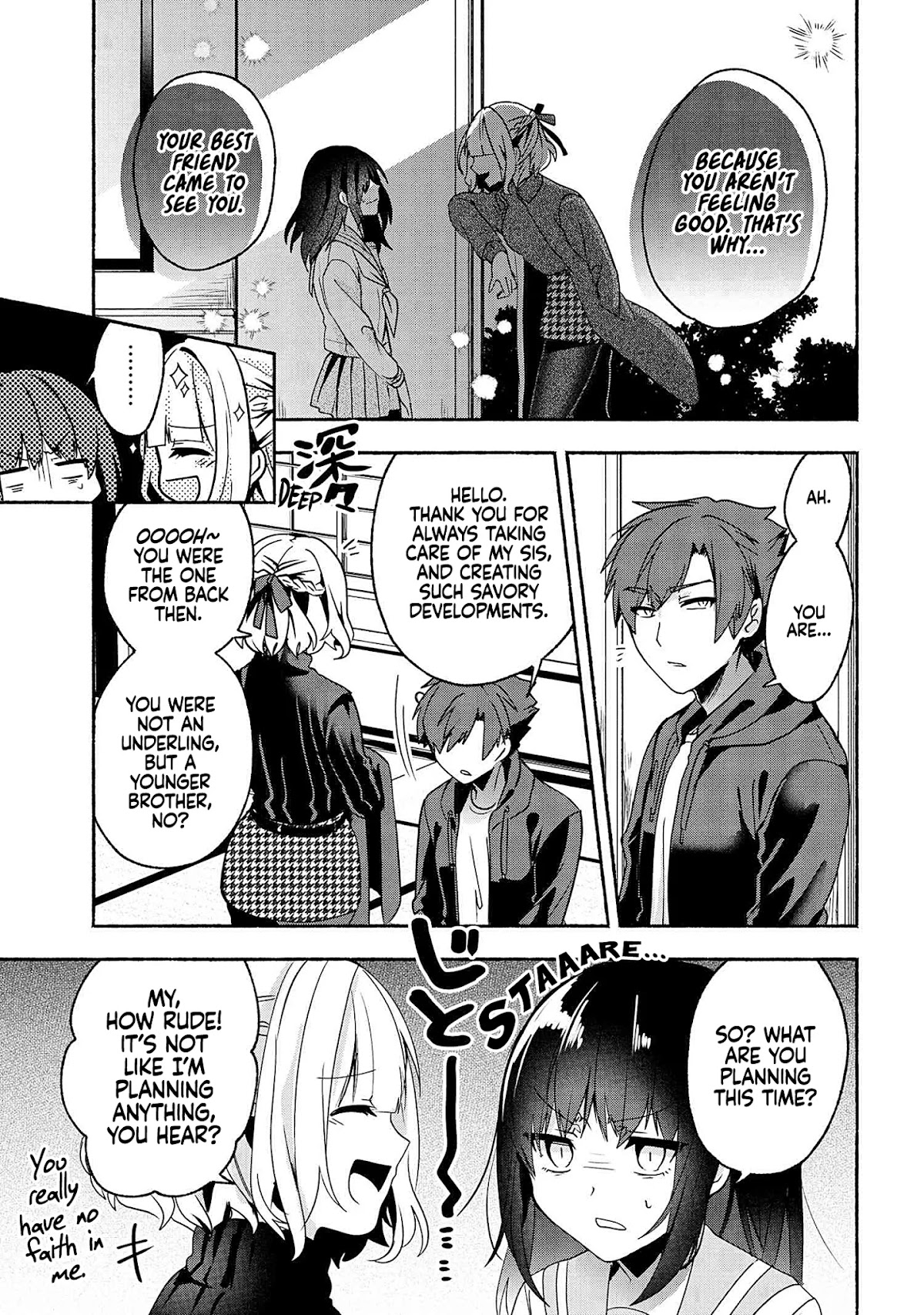 Pashiri na Boku to Koi suru Banchou-san Chapter 62 page 10 - Chapter 62