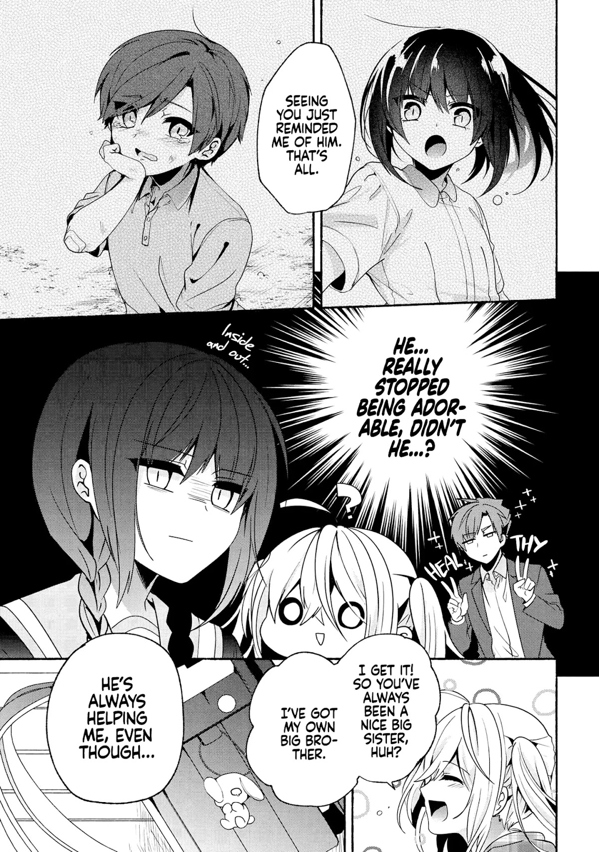Pashiri na Boku to Koi suru Banchou-san Chapter 63 page 8 - Chapter 63