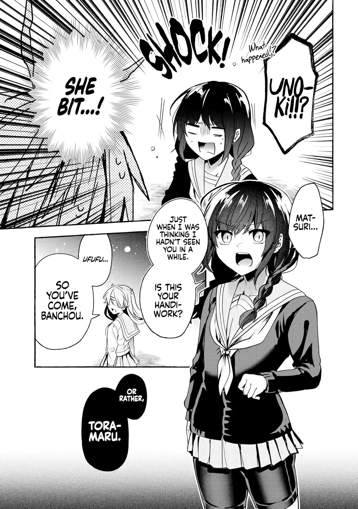 Pashiri na Boku to Koi suru Banchou-san Chapter 65 page 10 - Chapter 65