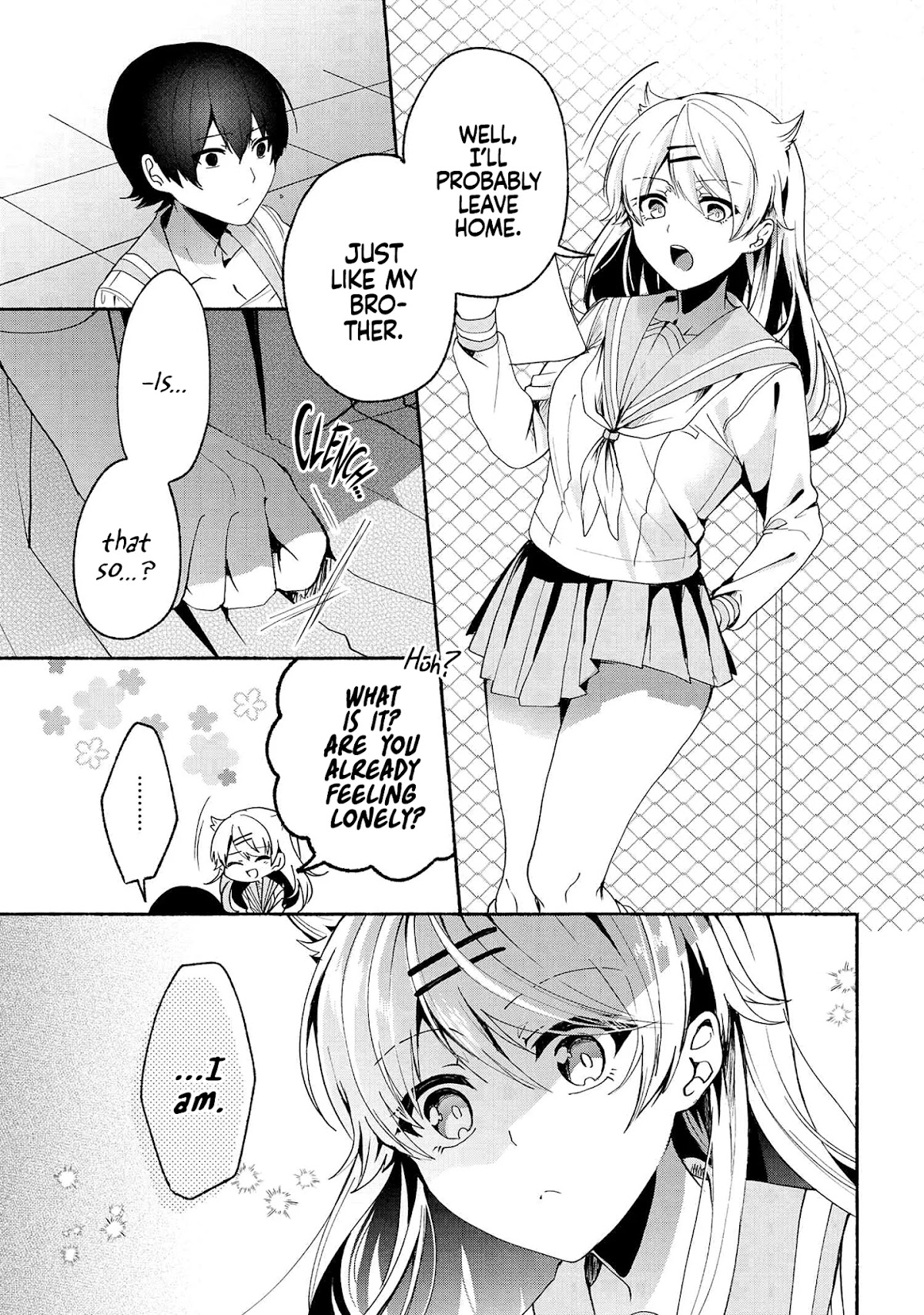 Pashiri na Boku to Koi suru Banchou-san Chapter 67 page 10 - Chapter 67