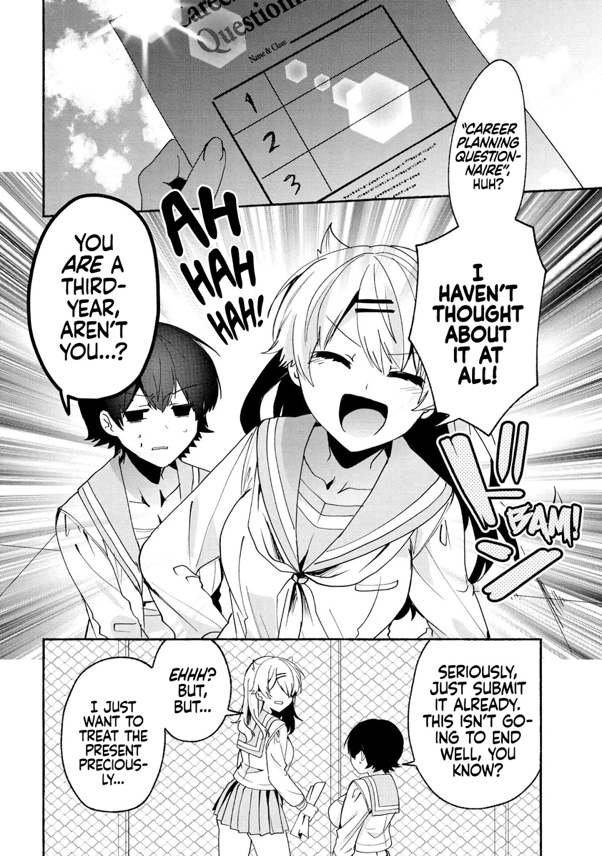 Pashiri na Boku to Koi suru Banchou-san Chapter 67 page 9 - Chapter 67