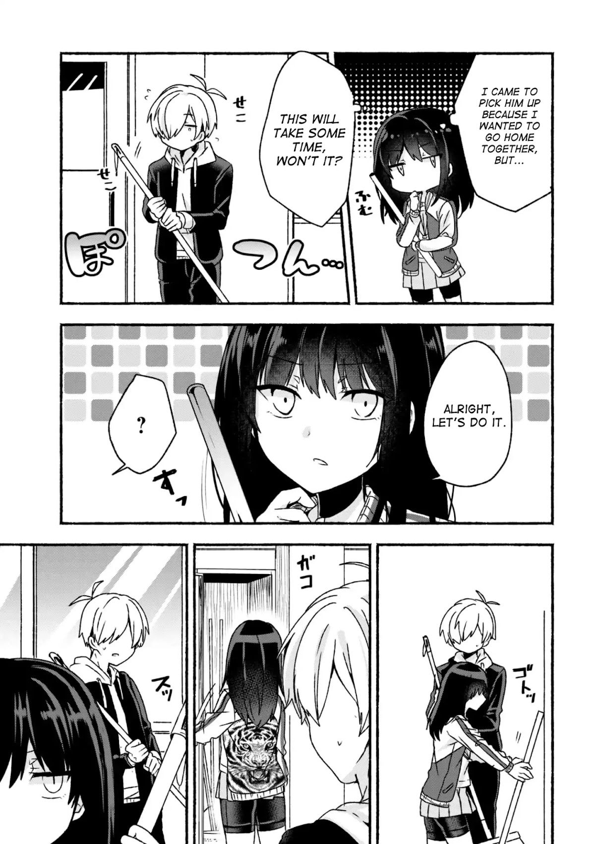 Pashiri na Boku to Koi suru Banchou-san Chapter 7 page 4 - Chapter 7