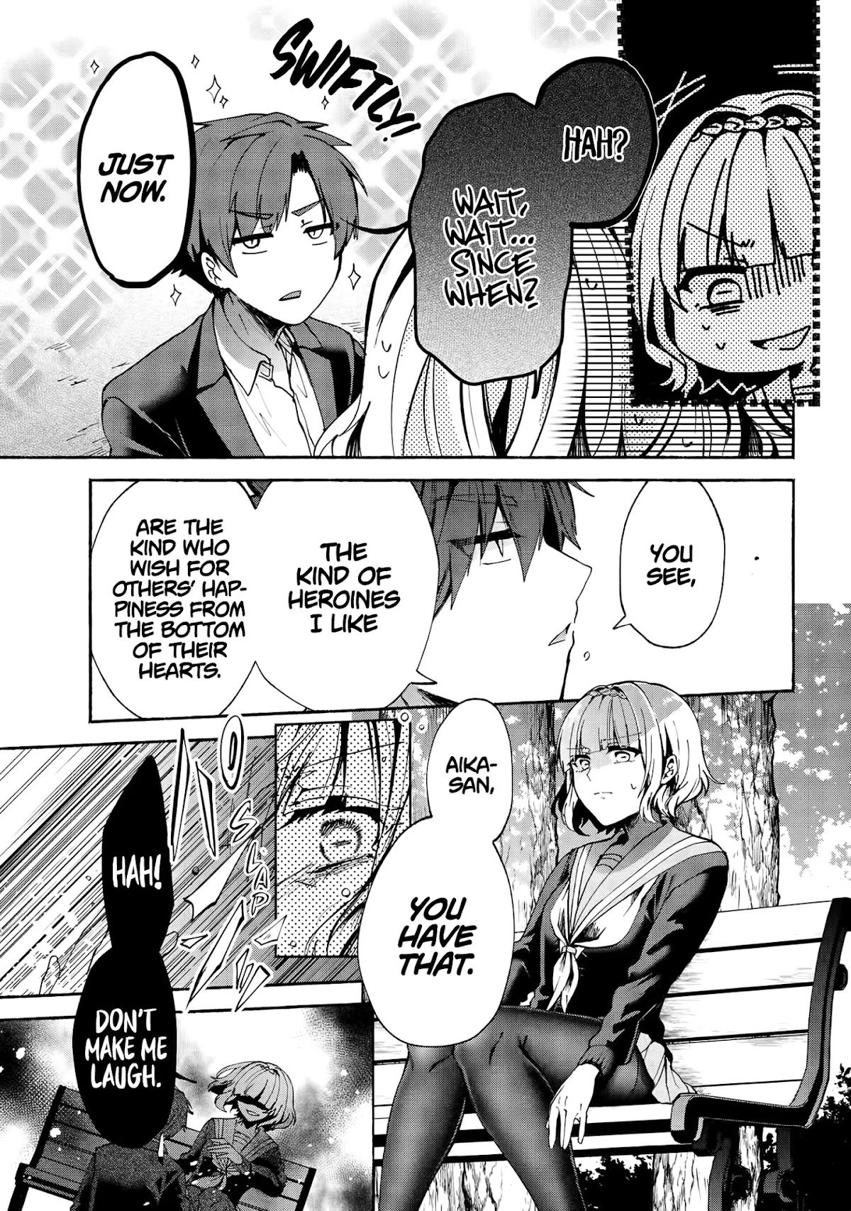 Pashiri na Boku to Koi suru Banchou-san Chapter 71 page 10 - Chapter 71