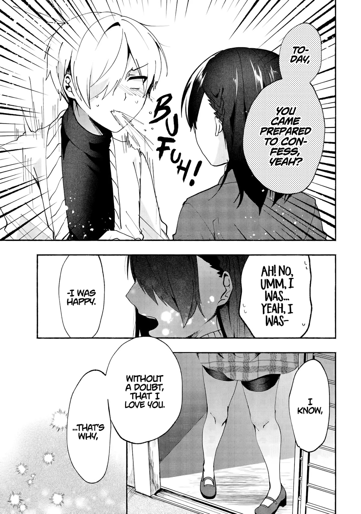Pashiri na Boku to Koi suru Banchou-san Chapter 74 page 12 - Chapter 74