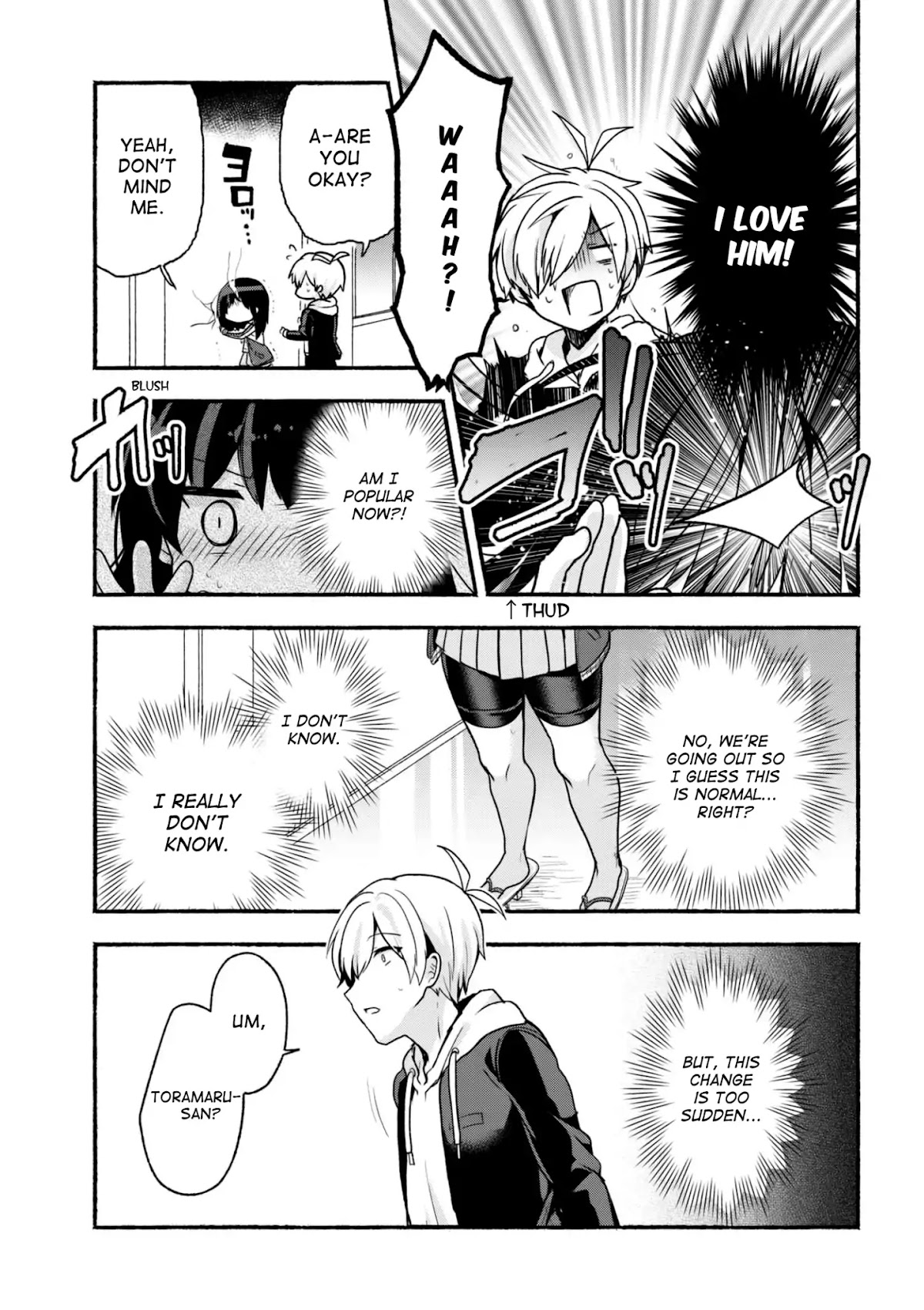 Pashiri na Boku to Koi suru Banchou-san Chapter 8 page 4 - Chapter 8