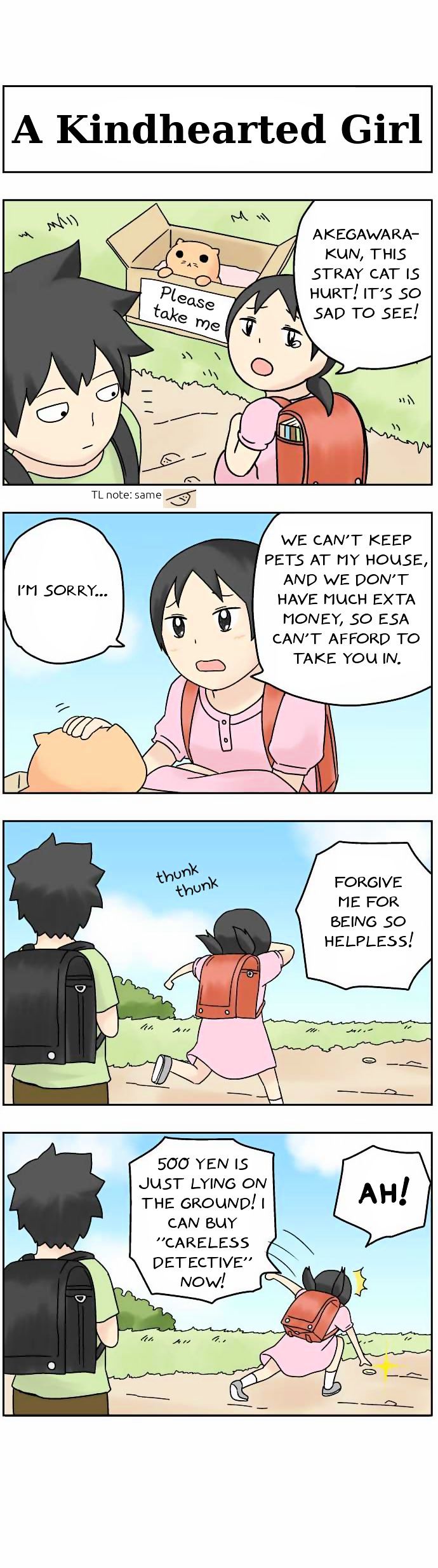 Pastel Family Chapter 2 page 3 - Chapter 2 : Stray Cat's Turn
