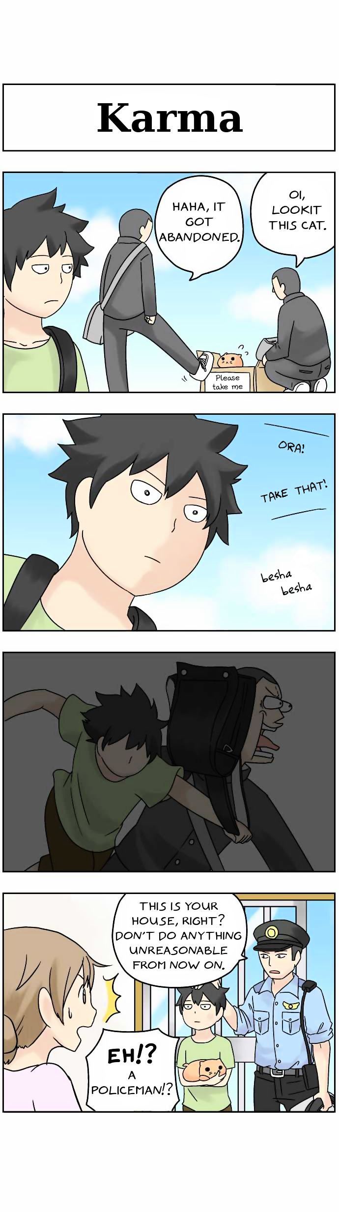 Pastel Family Chapter 2 page 4 - Chapter 2 : Stray Cat's Turn
