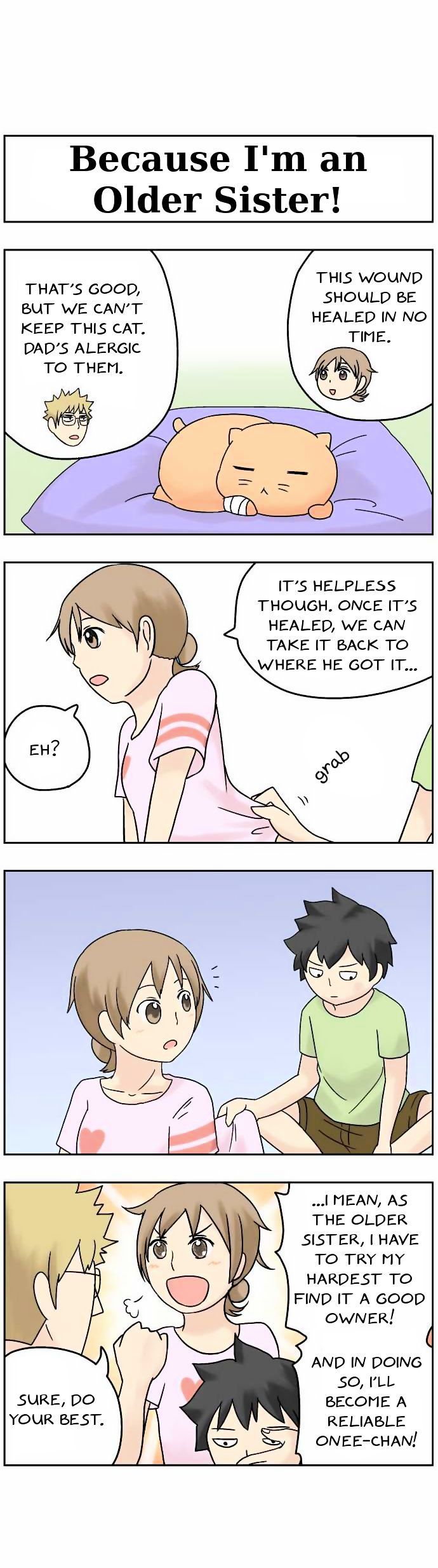 Pastel Family Chapter 2 page 5 - Chapter 2 : Stray Cat's Turn