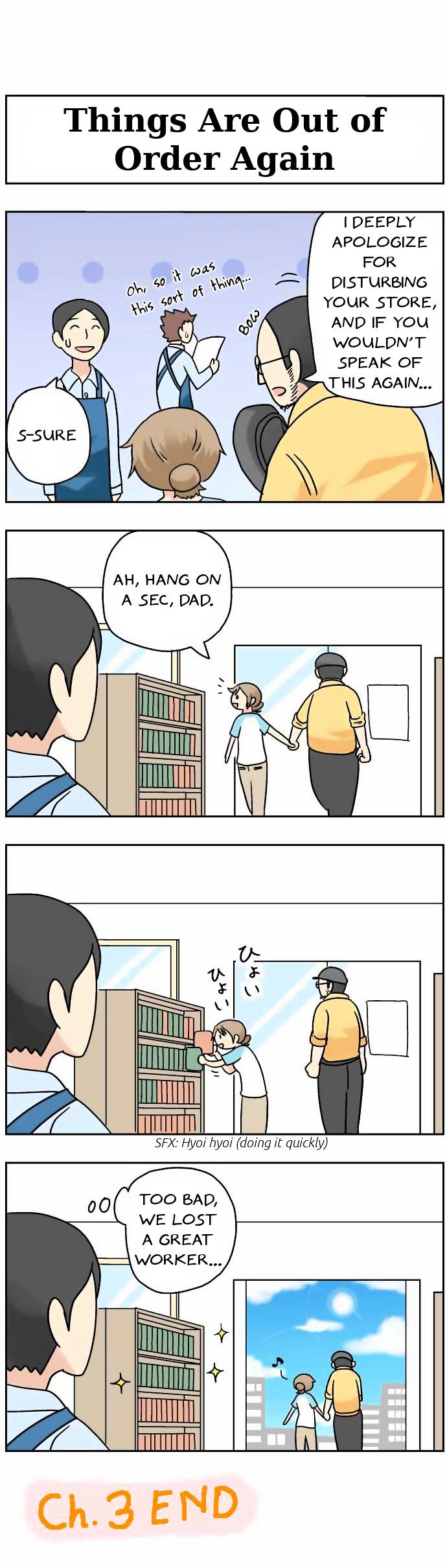 Pastel Family Chapter 3 page 8 - Chapter 3 : Bookstore's Turn