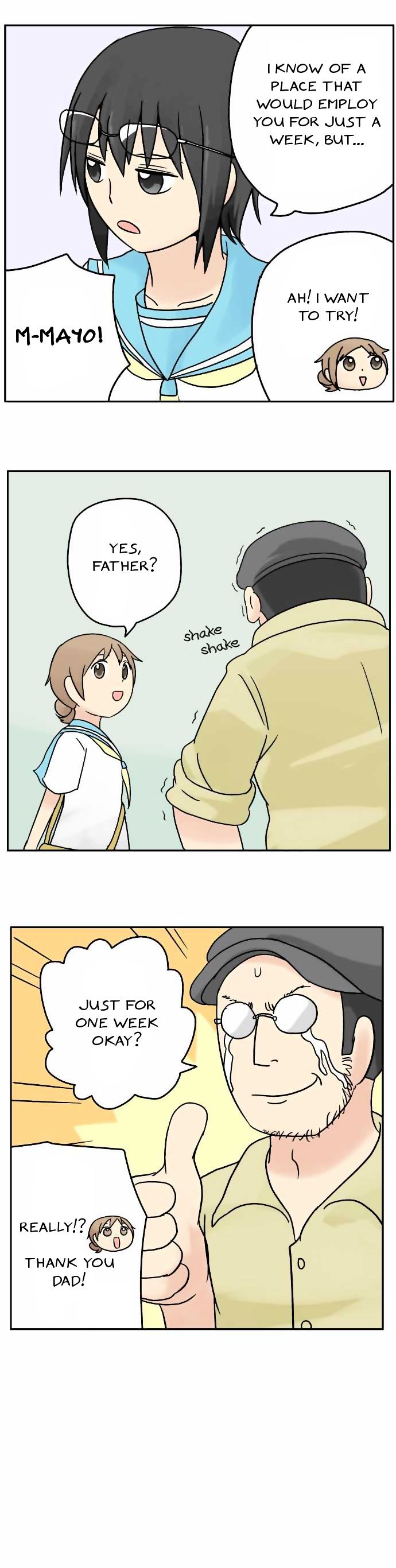Pastel Family Chapter 4 page 5 - Chapter 4 : Mayo's Turn at Work