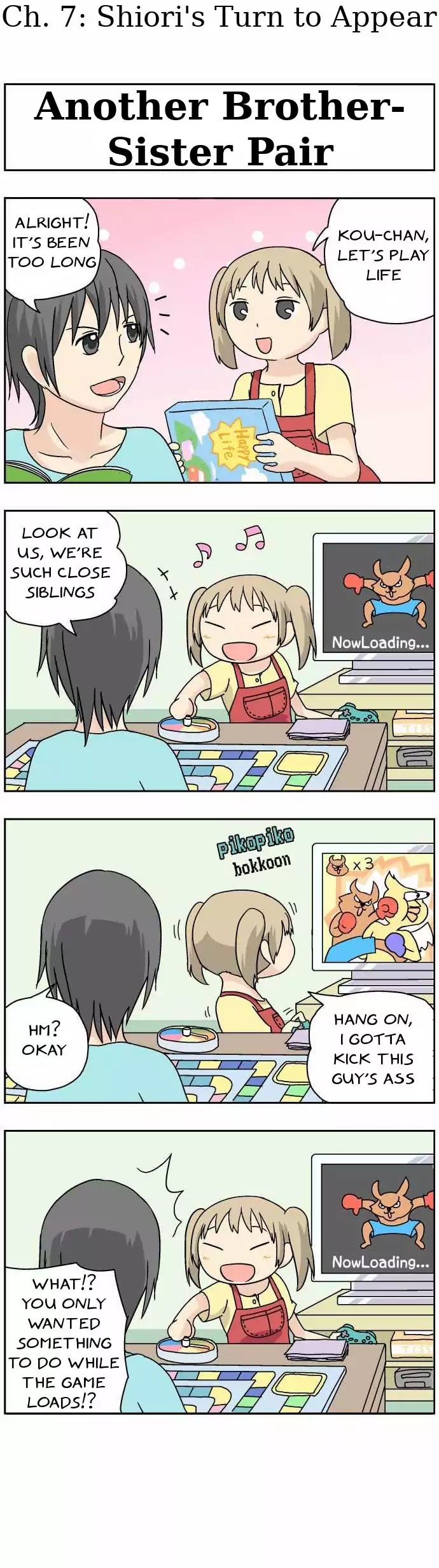 Pastel Family Chapter 7 page 2 - Chapter 7: Shiori's Turn to Appear